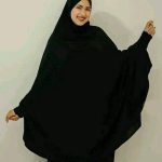 A Dozen Butterfly Khimar with sleeves
