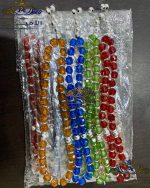 Plastic Crystal Prayer Beads-Dozen - Image 2