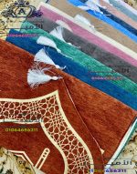 Padded chenille prayer mat with mihrab design - Image 10