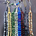 Acrylic Olive-Shaped Prayer Beads - Dozen