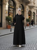 Turkish cotton melton winter dress - Image 2