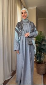⁦فستان من الصوف الخفيف الناعم⁩ - الصورة ⁦8⁩