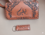 ⁦محفظة جلد بني⁩ - الصورة ⁦2⁩