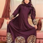 Kids Dress & Isdal Set ( Matching Headscarf)