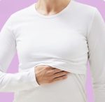 Basic Nursing Top with Sleeves - Image 2