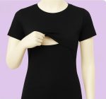 Short Sleeve Nursing Basic Top