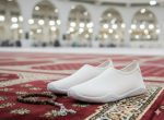 ⁦حذاء طواف حريمي أبيض سادة - Omega⁩ - الصورة ⁦2⁩