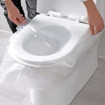 Disposable toilet seat cover