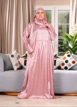 Elegant Satin Prayer Isdal - Image 2