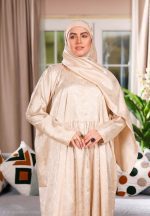 Elegant Satin Prayer Isdal - Image 3