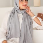 Kuwaiti Jacquard Hijab