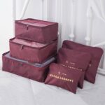 Travel organizer set 6*1