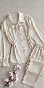 satin set by Harir