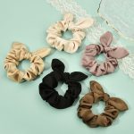Satin scrunchies set – 5 colors