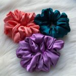 Satin scrunchie