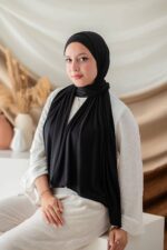 ⁦طرحة جل مع بندانة منفصلة نفس اللون من كيان⁩ - الصورة ⁦3⁩