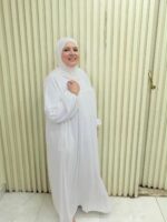 عبايه الحج والعمرة بخامه كريب سعودي ناعمه جدا🕋