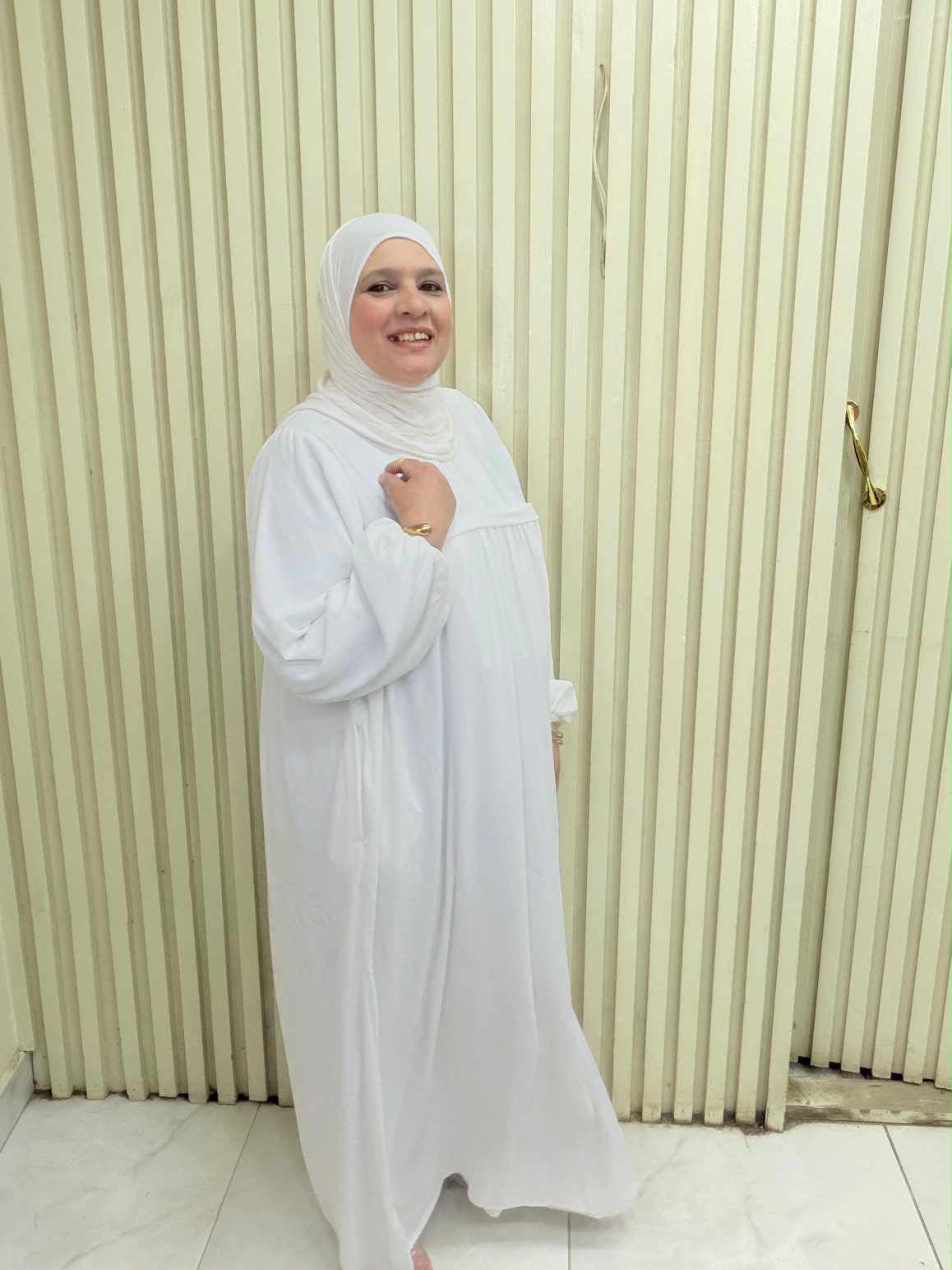 WhatsApp Image 2026-09-19 at 1.27.38 AM (1) عبايه الحج والعمرة بخامه كريب سعودي ناعمه جدا🕋 - الصورة 1
