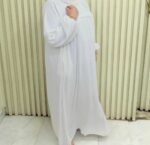 ⁦عبايه الحج والعمرة بخامه كريب سعودي ناعمه جدا🕋⁩ - الصورة ⁦3⁩